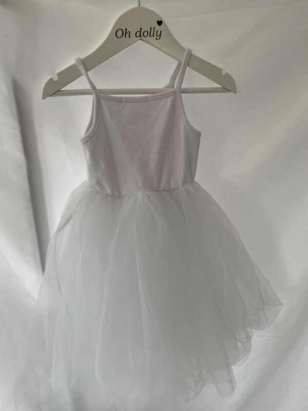 White Tutu Dress - Image 3