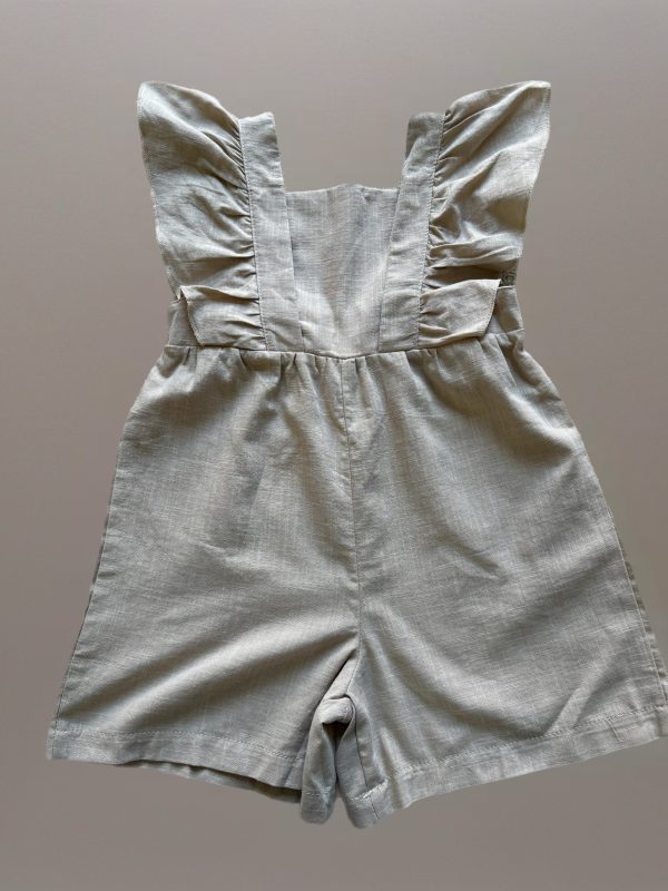 Ruffle short romper
