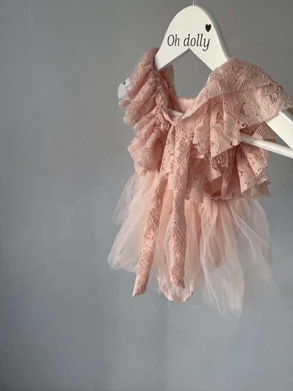 Pink Lace Romper - Image 2