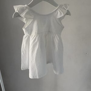 White cotton dress