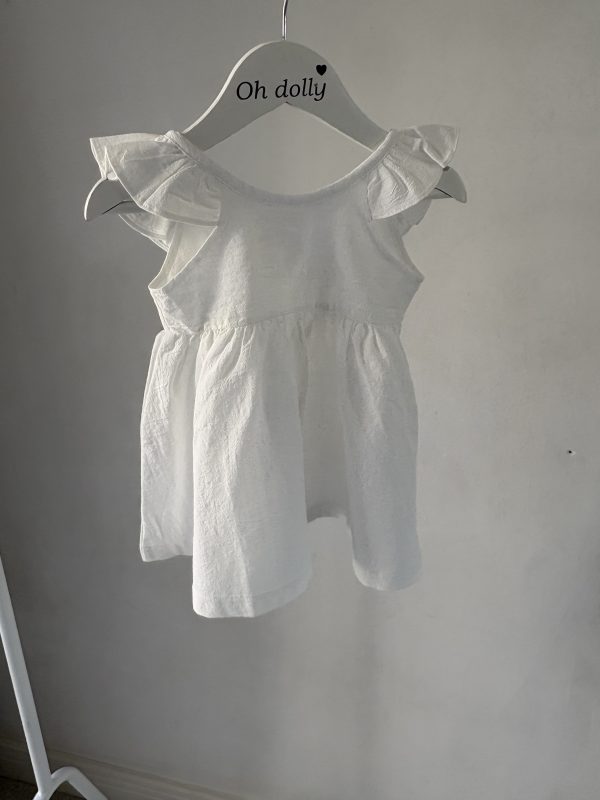 White cotton dress